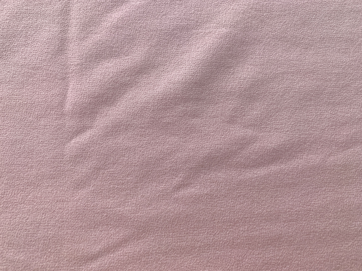 Soft Pink Two Way Stretch Polyester Medium Weight Fabric, Approx 56 x 84 Inches, New/Old Stock 
