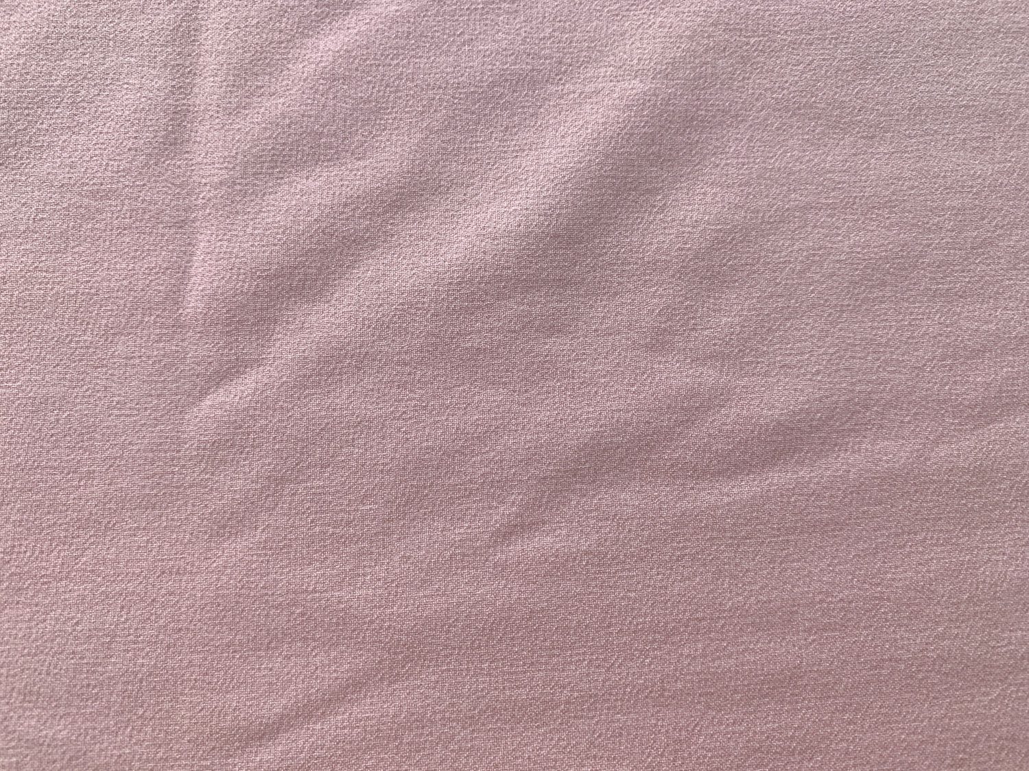 Soft Pink Two Way Stretch Polyester Medium Weight Fabric, Approx 56 x 84 Inches, New/Old Stock 