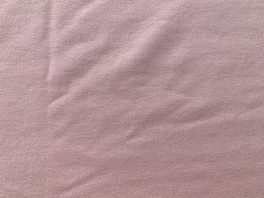 Soft Pink Two Way Stretch Polyester Medium Weight Fabric, Approx 56 x 84 Inches, New/Old Stock 