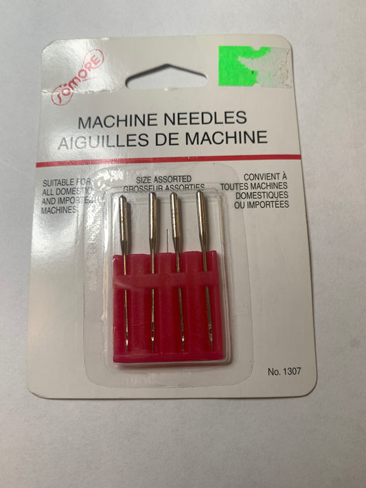 4 Machine Needles, Size 11, 14, 16, Fits Most Domestic/Imported Machines
