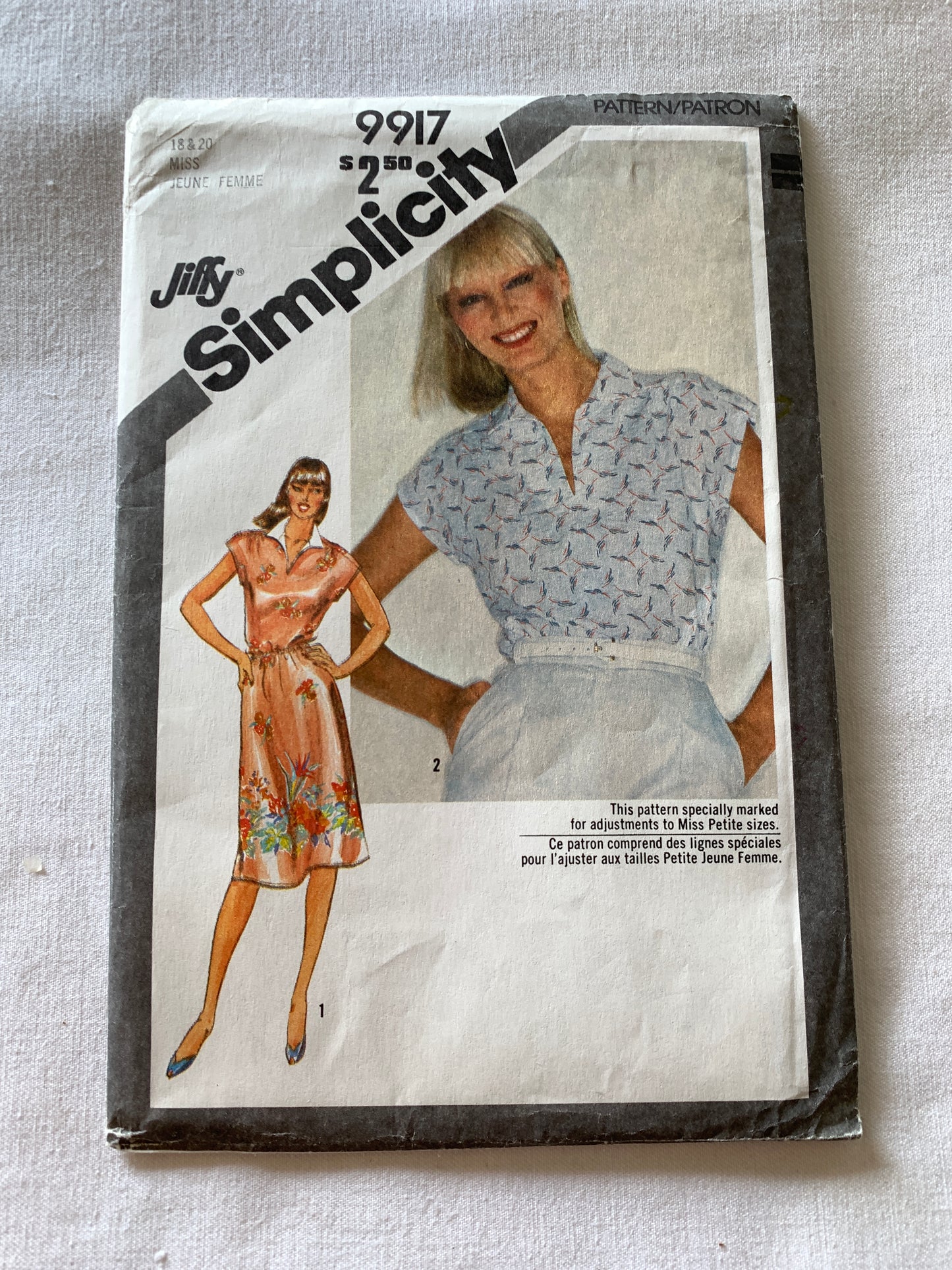 This pattern is complete, with instructions and all pattern pieces.  It is uncut and factory folded. The envelope may show storage and shelf wear with nicks or tears. The pictures are of the exact item you will be receiving.
