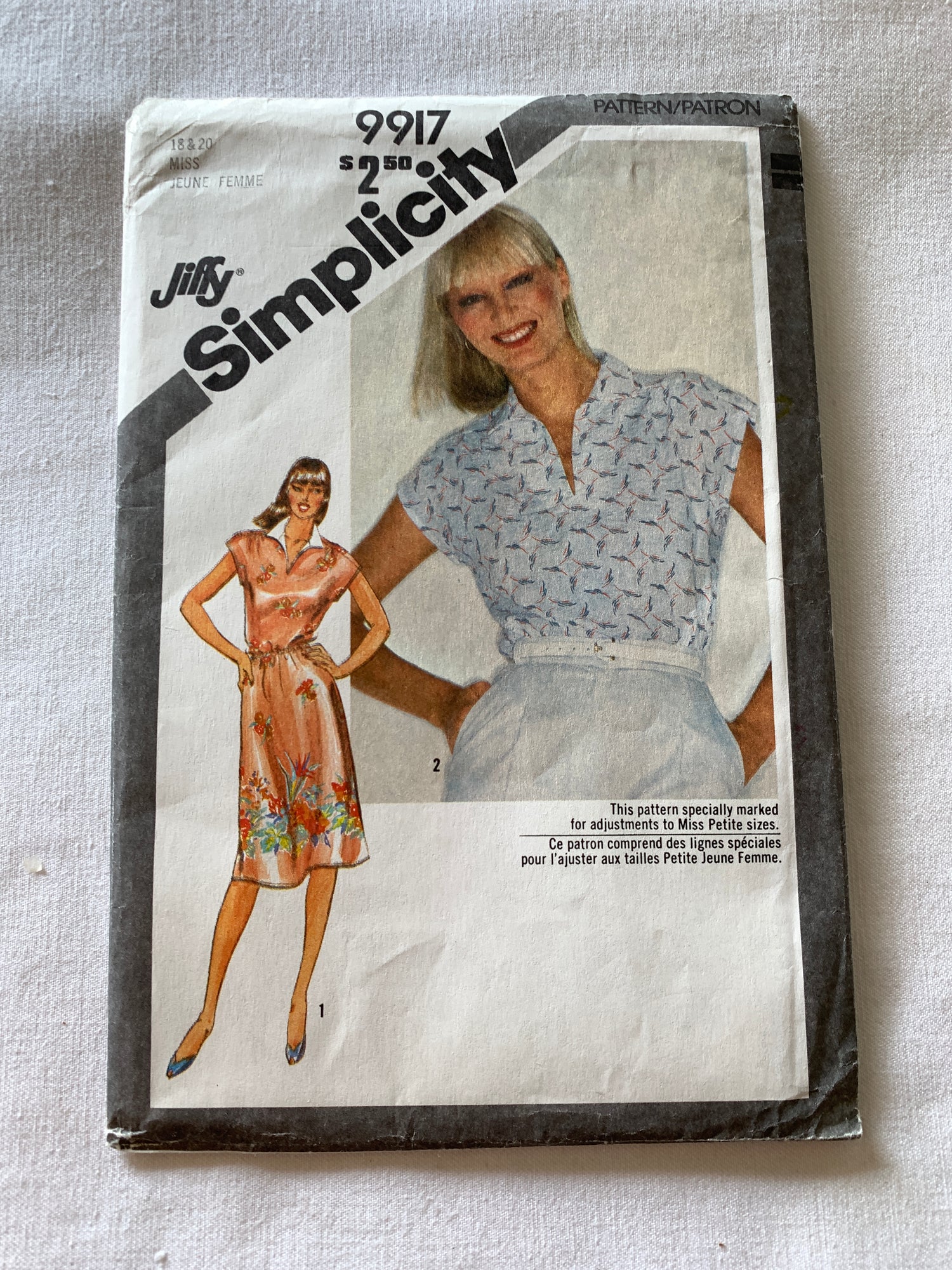 This pattern is complete, with instructions and all pattern pieces.  It is uncut and factory folded. The envelope may show storage and shelf wear with nicks or tears. The pictures are of the exact item you will be receiving.