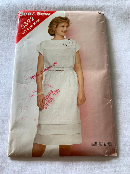 Butterick Sewing Pattern 5291 Four Rod Pocket window Treatments, Uncut, Vintage 1991