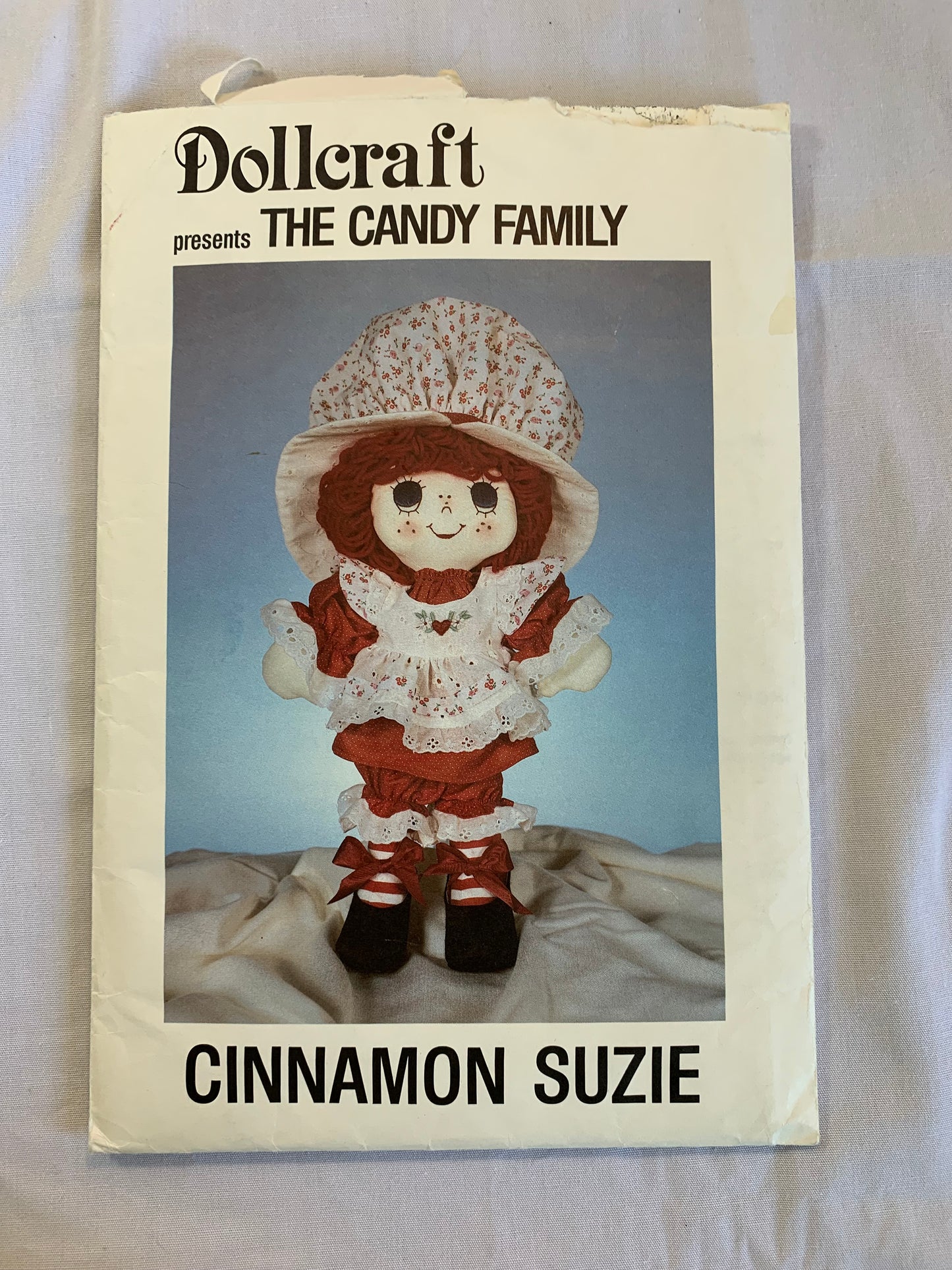 Dollcraft Sewing Pattern 107, Craft Cracker Jackie Dolls Body, Candy Family, Clothes, Uncut, Vintage 1984