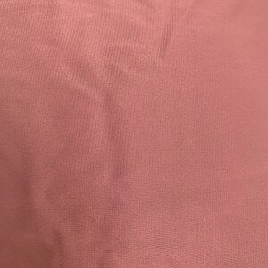 Salmon Pink Crushed Velvet, Polyester/Cotton Fabric, Lightweight, 54 x 220 Inches, New/Old Stock