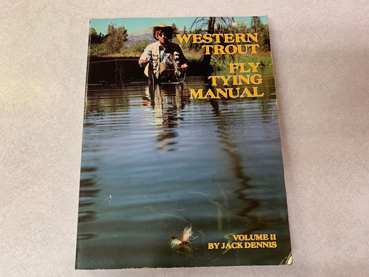 Western Trout Fly Tying Manual, Fishing Flies, Barbless Hooks, Knots, Instruction Book, Tools, Materials, Hobby, Craft, Fisherman, 1980,