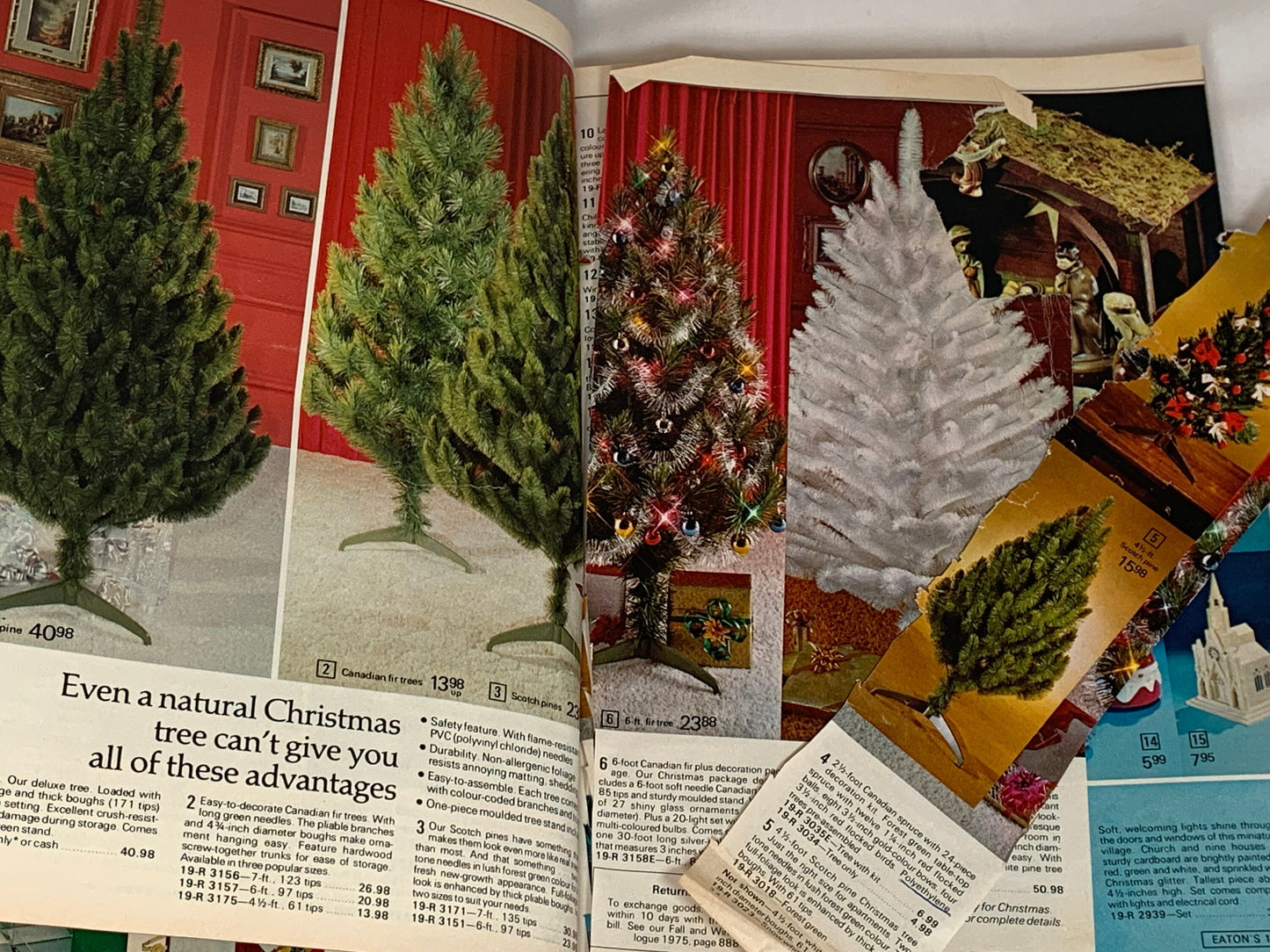 Eaton's Canada's Christmas Catalogue 1975,  Shopping, Clothes, Electronics, Sports, Office, Household, Linens, Furniture, Gifts