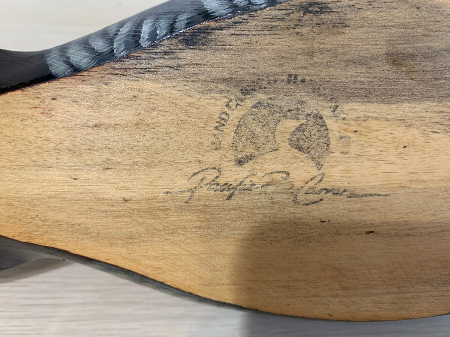 Pacific Rim Carvers Hand Painted Wood Duck