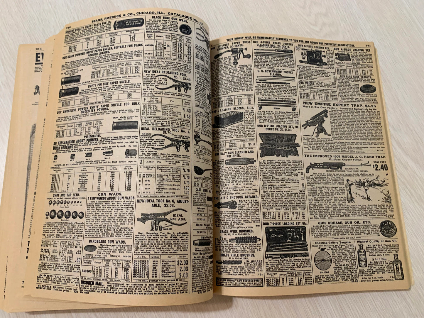 1908 Sears, Roebuck Catalogue, Replica Archives of History, Clothes, Electronics, Toys, Sports, Office, Household, Linens, Furniture, Gifts