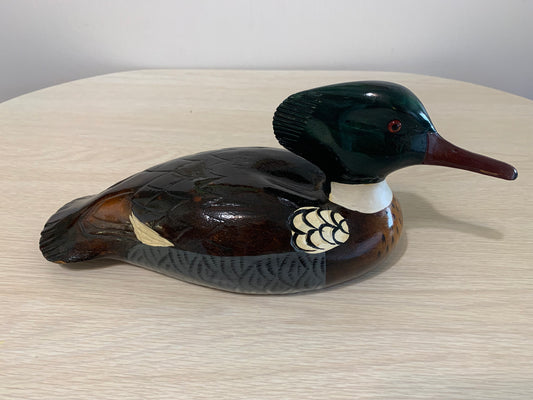 Pacific Rim Carvers Hand Painted Wood Duck