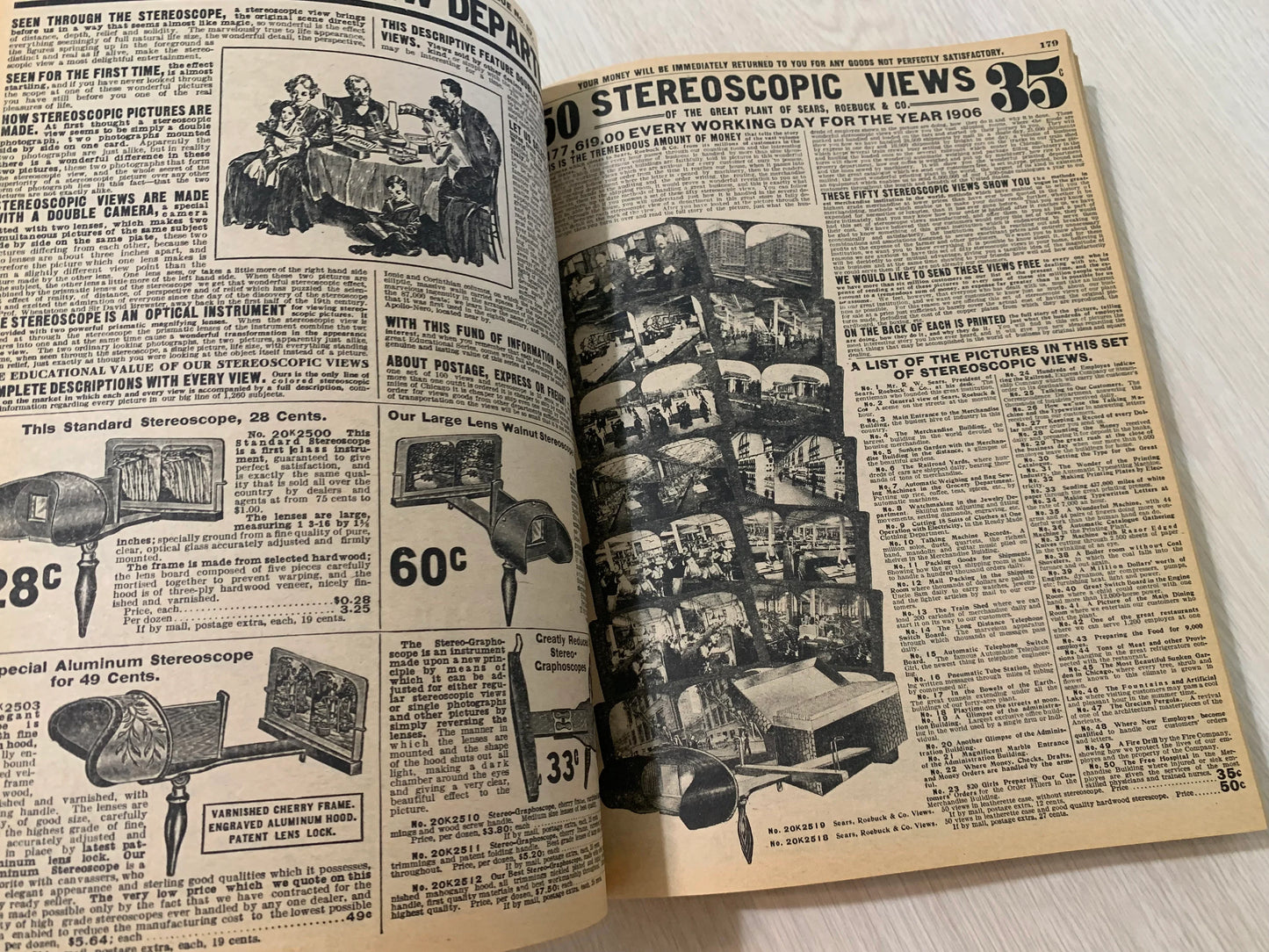 1908 Sears, Roebuck Catalogue, Replica Archives of History, Clothes, Electronics, Toys, Sports, Office, Household, Linens, Furniture, Gifts