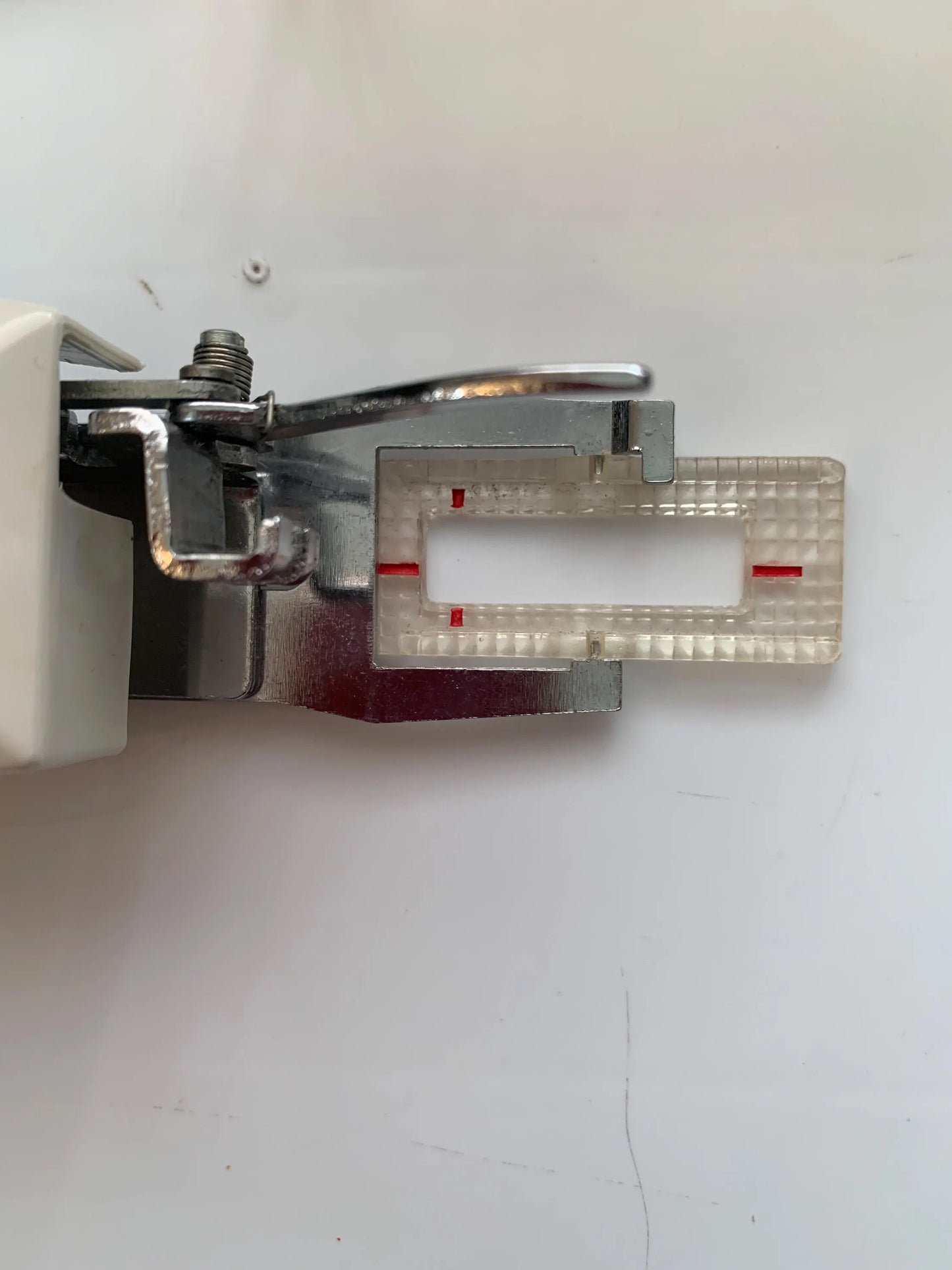 Vintage Sewing Machine Buttonholer Marked With An H, Made In Japan