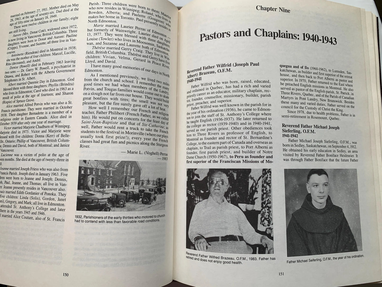 Friars And Friends, A History of St. Francis of Assisi Parish, 1909-1984, Edmonton, Alberta, Canada