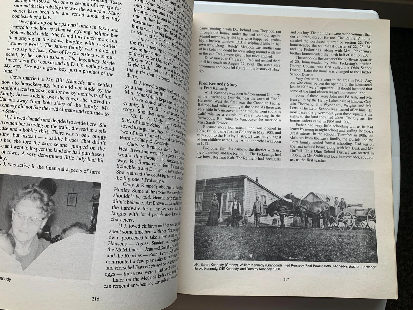 Our Huxley Heritage, Alberta, Canada, 1983, History Book, Memories, Remembrances