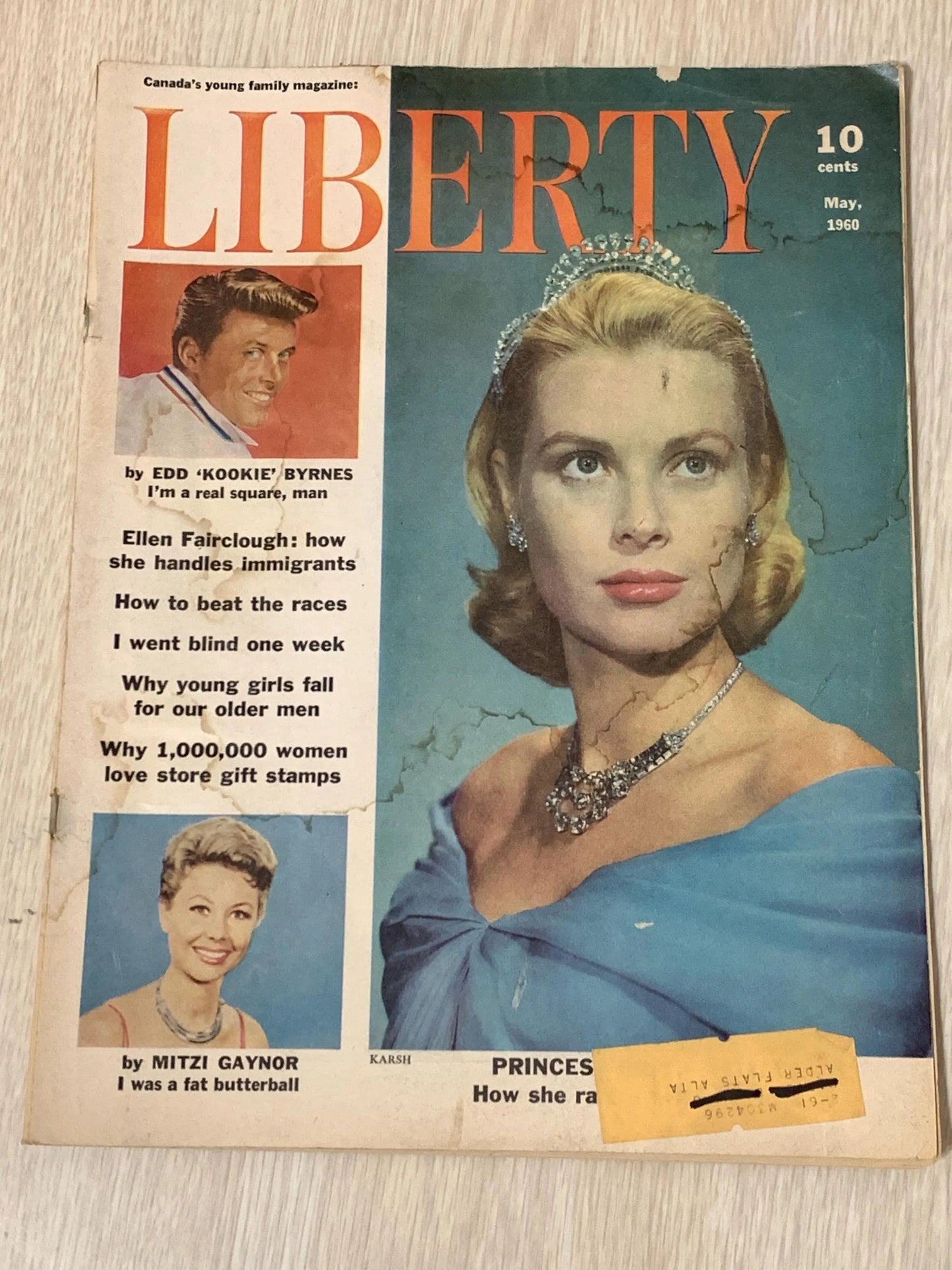 Vintage 1960 Canada Liberty Magazines Articles Pertaining to Canada Ways, Celebrity News, Political Views, Life Issues,