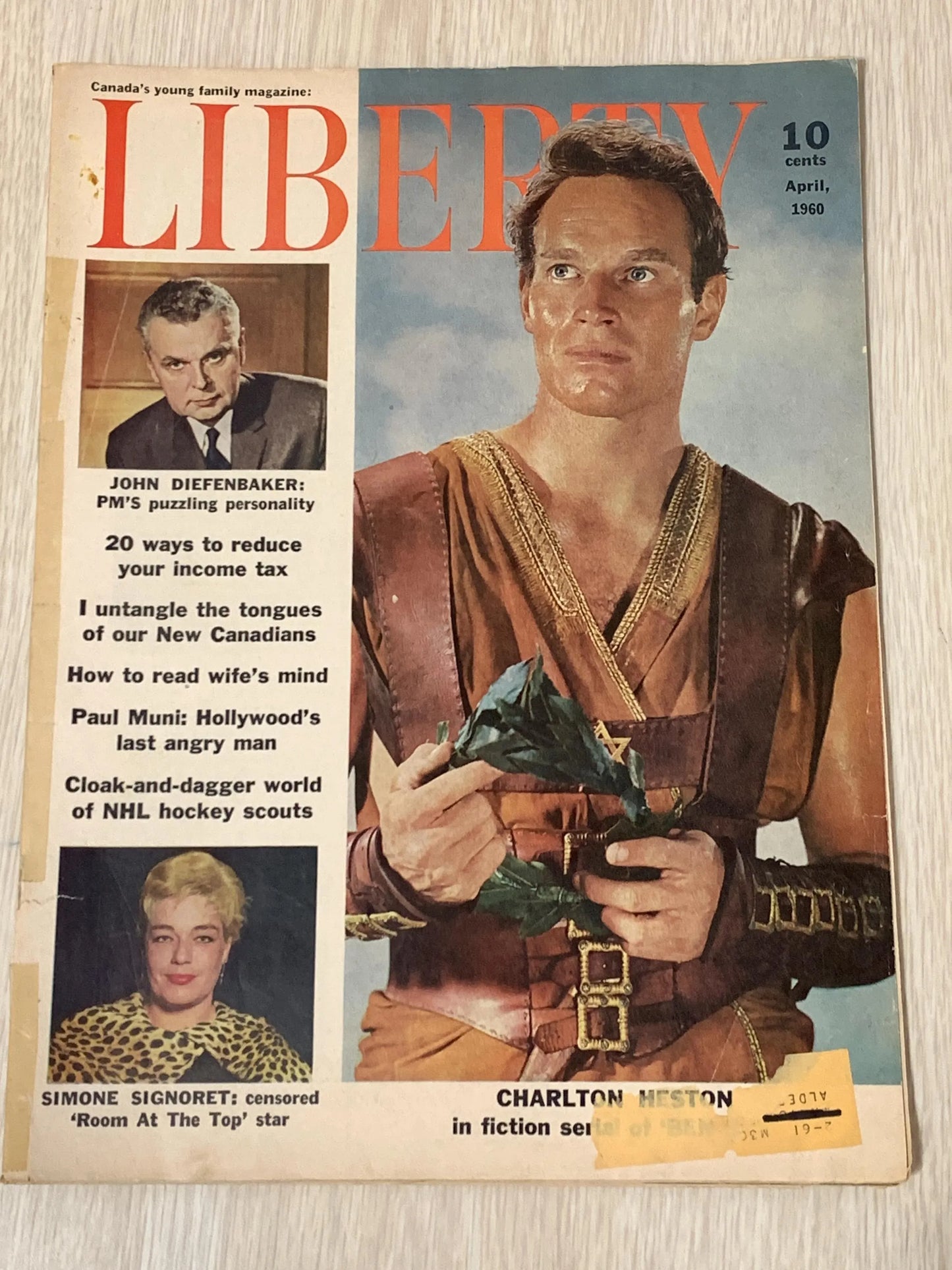Vintage 1960 Canada Liberty Magazines Articles Pertaining to Canada Ways, Celebrity News, Political Views, Life Issues,