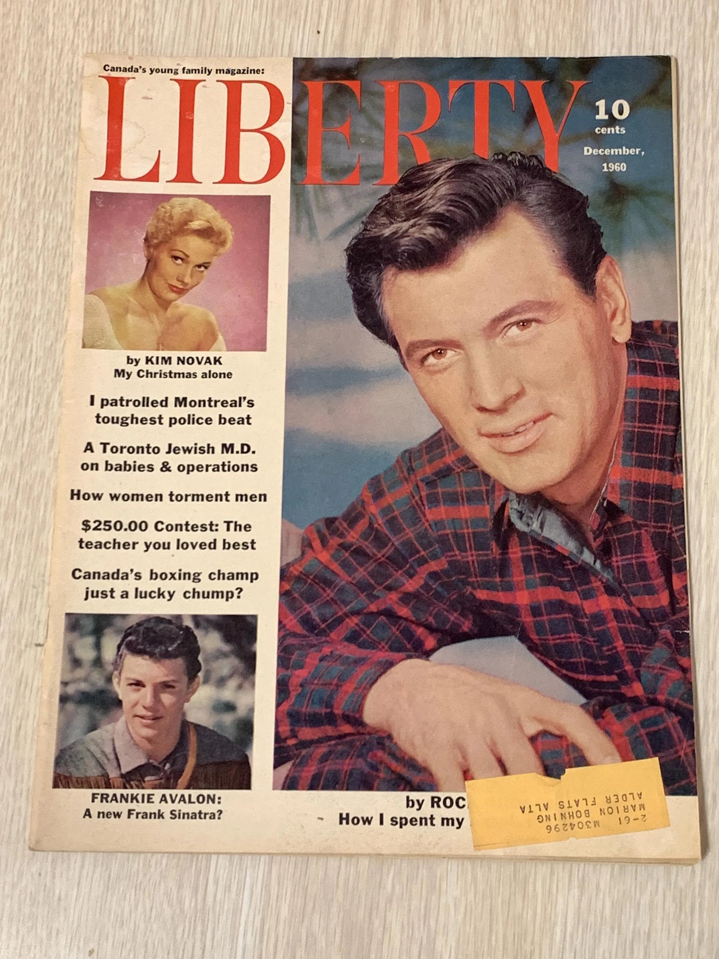 Vintage 1960 Canada Liberty Magazines Articles Pertaining to Canada Ways, Celebrity News, Political Views, Life Issues,