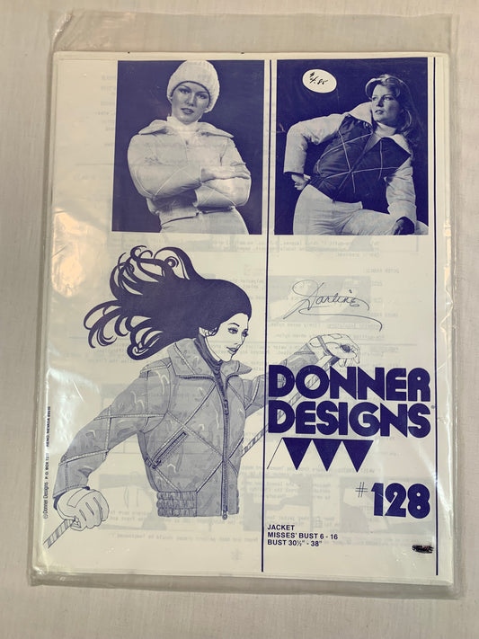 Donner Designs #128 Misses' Jacket, Size 6-16,