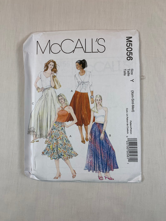MCall's M5056 Misses' Skirts, Size 4-14, Uncut, 2006