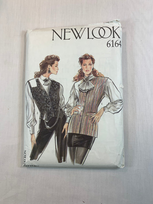 Simplicity 6164 Misses' Vests, Size 8-16, Cut