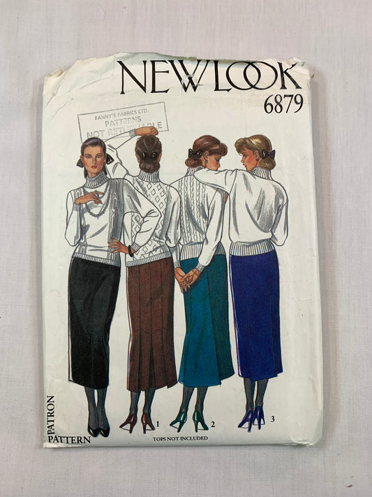 Simplicity New Look 6019 Misses' Skirts, Size 8-18, Cut