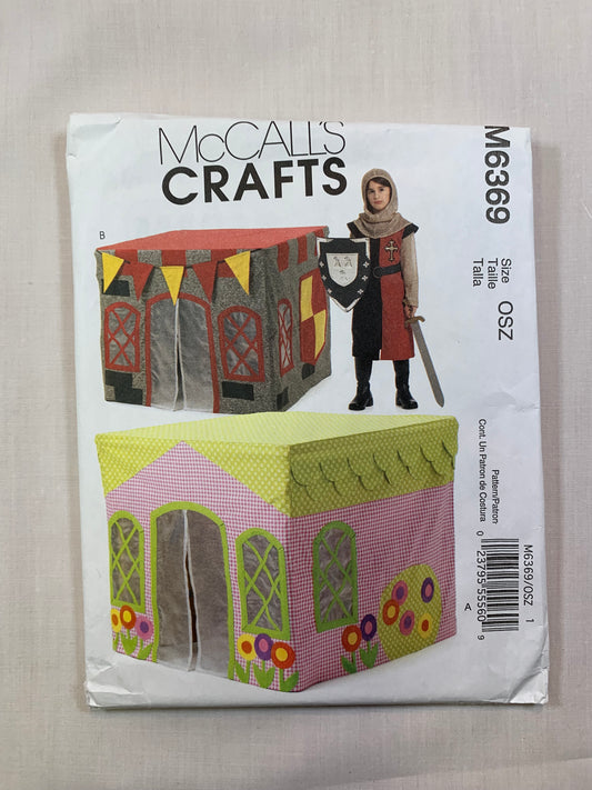 McCall's M6369 Crafts Children's Playhouse, Uncut, 2011